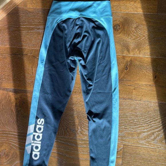 Women's Adidas Leggings Navy Size S - Picture 5 of 5